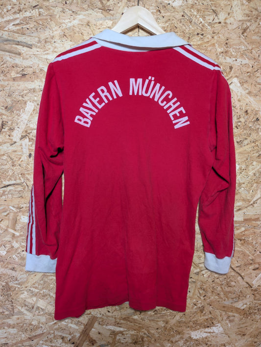 Authentic Bayern Munich 1978 Erima Home Long Sleeve Football Shirt (Image 2)