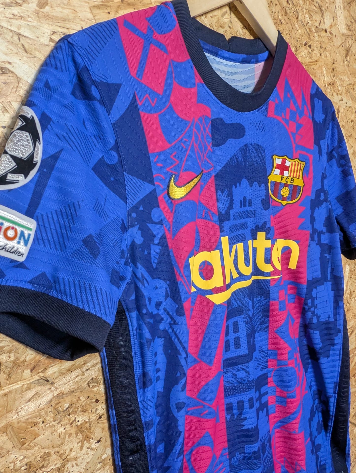 2021 Barcelona European Home Player Spec, Medium