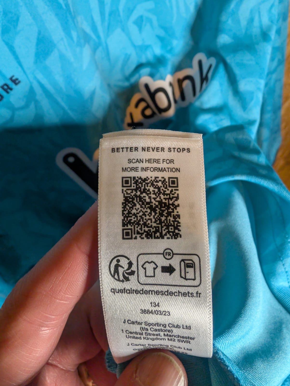 2023 Athletic Club Away Long Sleeve 'Williams Jr 11', Medium