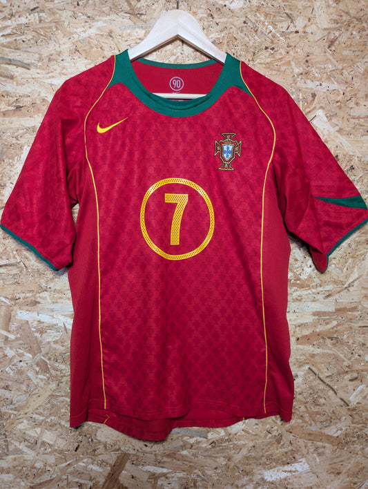 2004 Portugal Home 'Figo 7', Medium