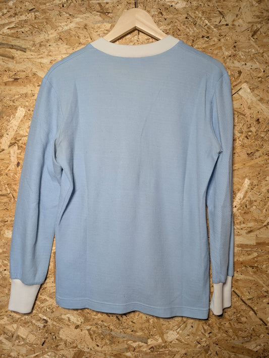 Authentic Uruguay 1986 Le Coq Sportif Home Long Sleeve Football Shirt (Image 2)