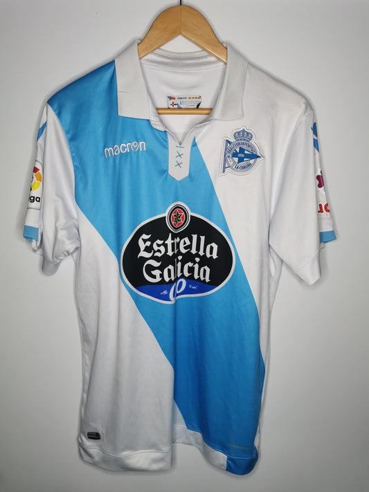 2017 Deportivo La Coruna Away, Small (fits Medium)