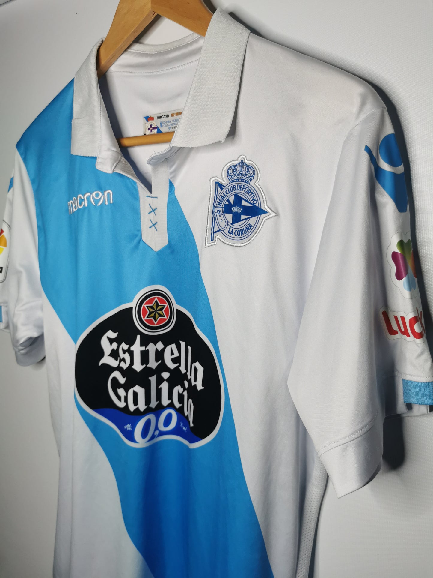 2017 Deportivo La Coruna Away, Small (fits Medium)