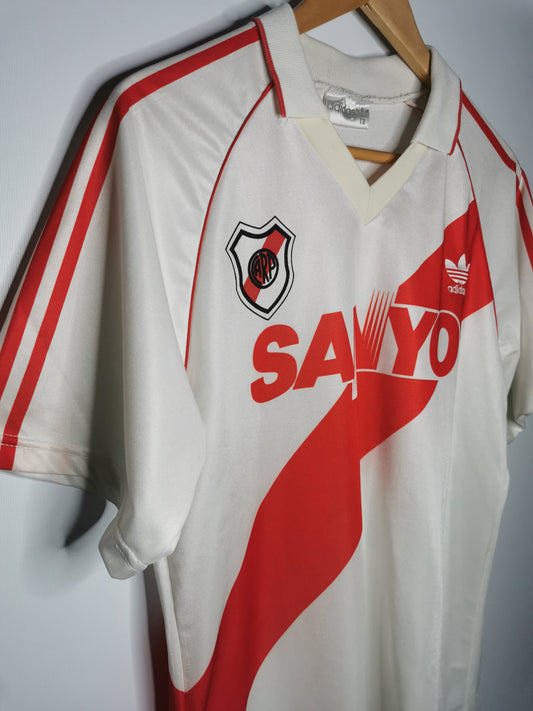 Authentic 1992 River Plate Home #11 (Crespo) (Image 2)