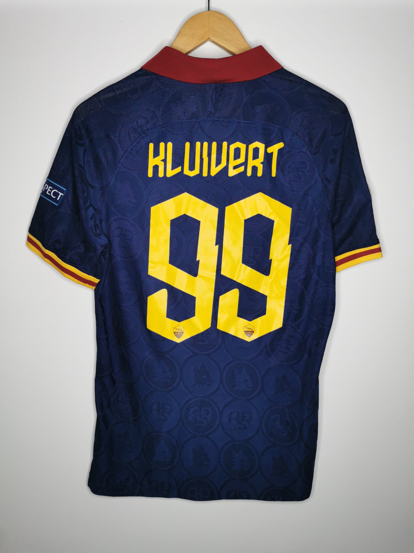 2019 Roma Third match prepared 'Kluivert 99', Large (fits Medium)