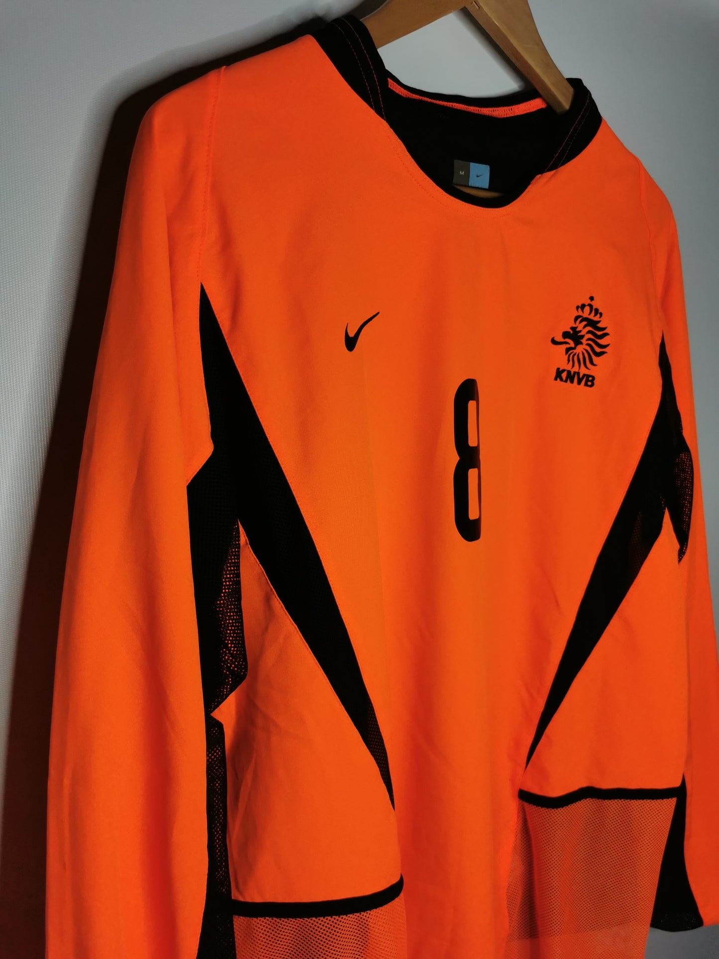 2002 Netherlands Home long sleeve player spec 'Cocu 8', Medium