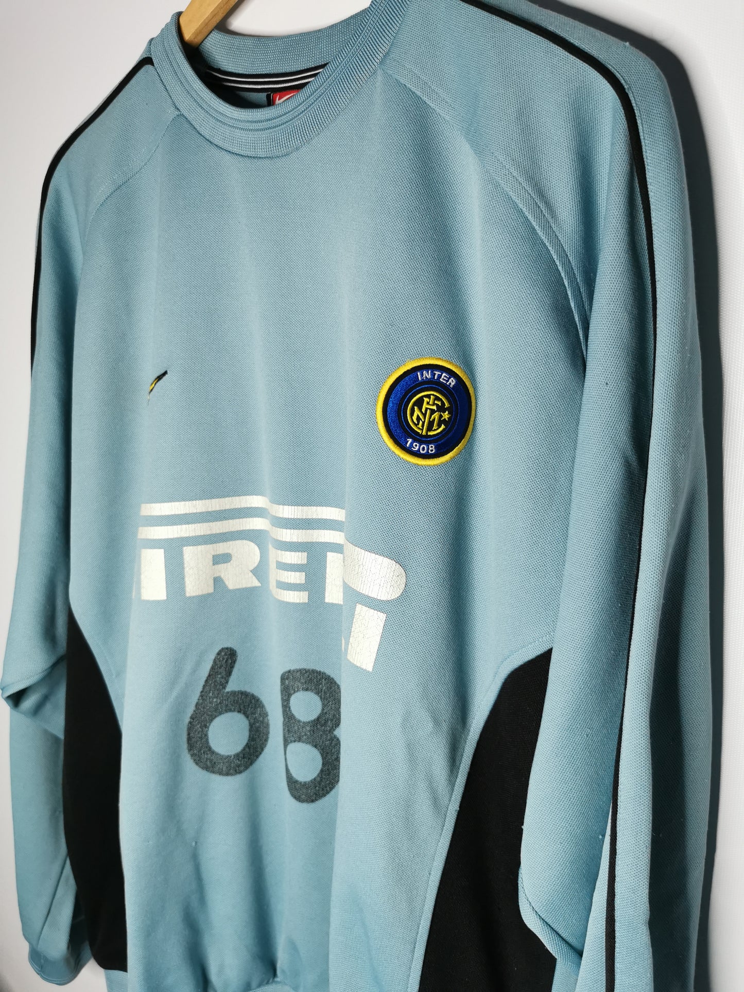 1999 Inter Milan Player Issue Sweatshirt #68, Medium