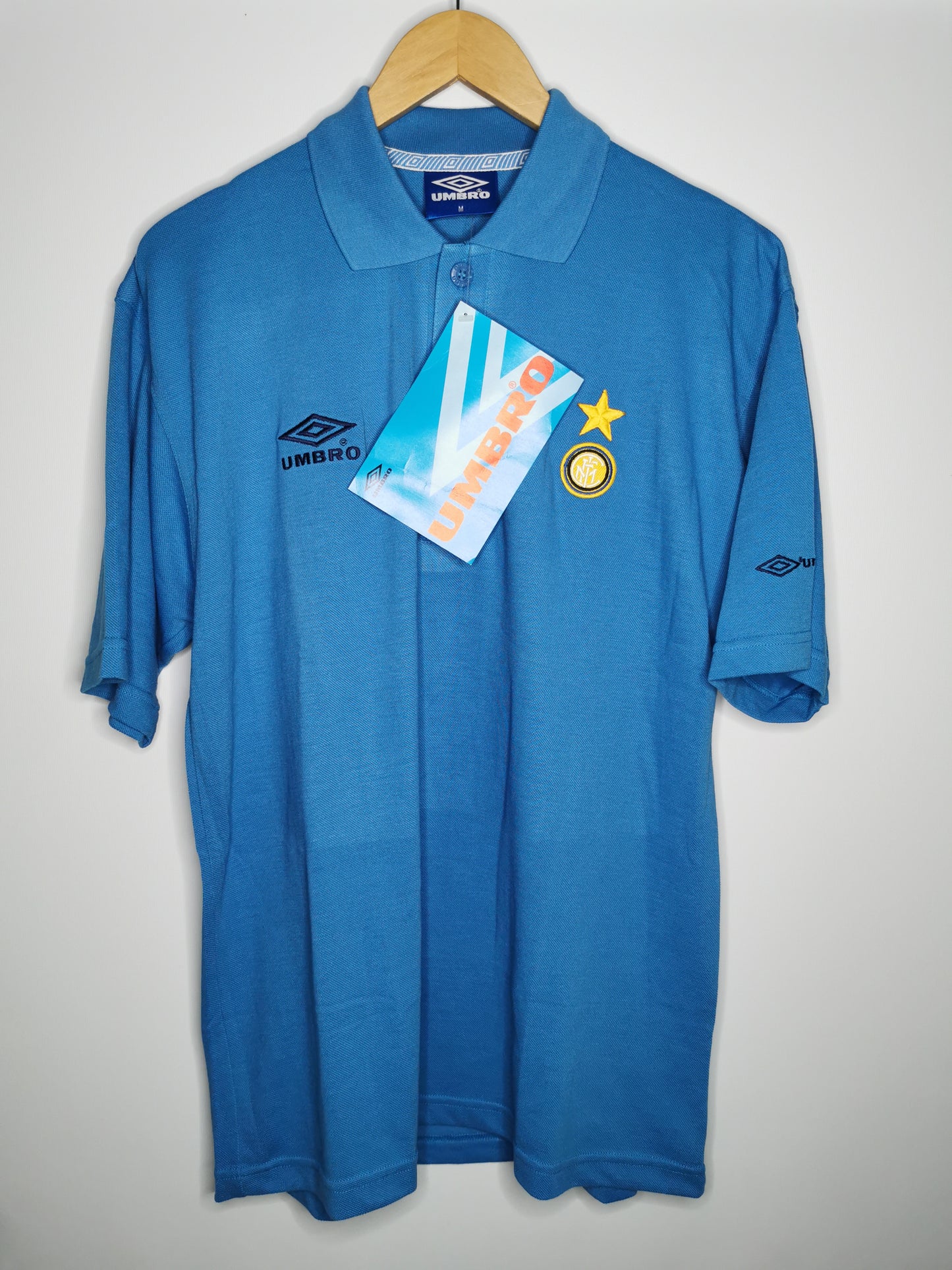 1994 Inter Milan Polo Shirt, BNWT, Medium