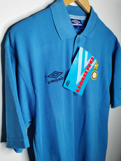 1994 Inter Milan Polo Shirt, BNWT, Medium