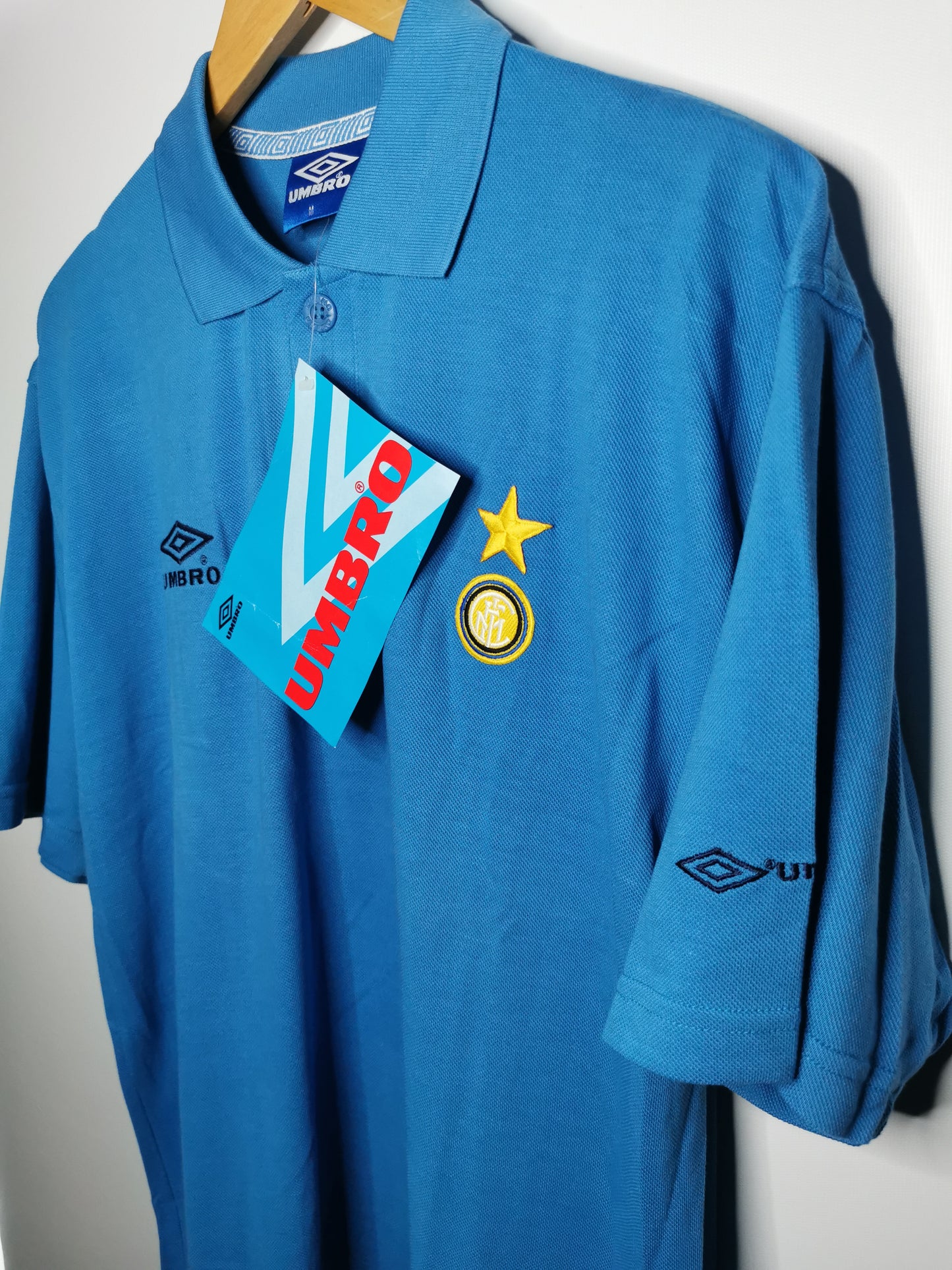 1994 Inter Milan Polo Shirt, BNWT, Medium