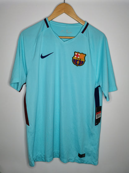 2017 Barcelona Away Sponsorless, BNWT, Large