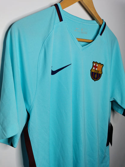 2017 Barcelona Away Sponsorless, BNWT, Large