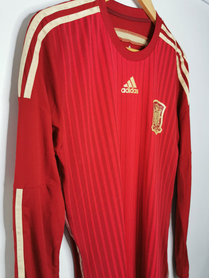2014 Spain Home Long Sleeve Kitroom Issue, Medium (6)