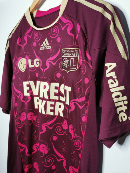 2010 Lyon Away Match Issued #6, Large (fits as Medium)