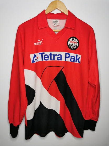 1993 Eintracht Frankfurt Home Long Sleeve, Medium
