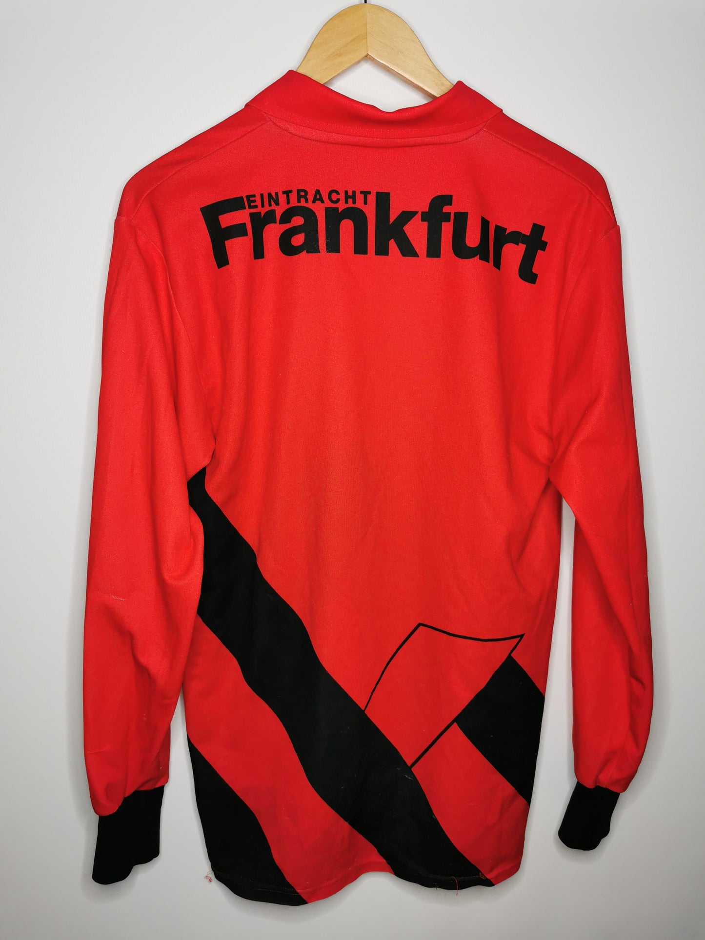 1993 Eintracht Frankfurt Home Long Sleeve, Medium