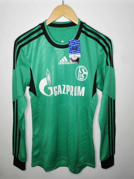 2013 Schalke Third Long Sleeve Kitroom Issue, Size 5 (Small-Medium), BNWT