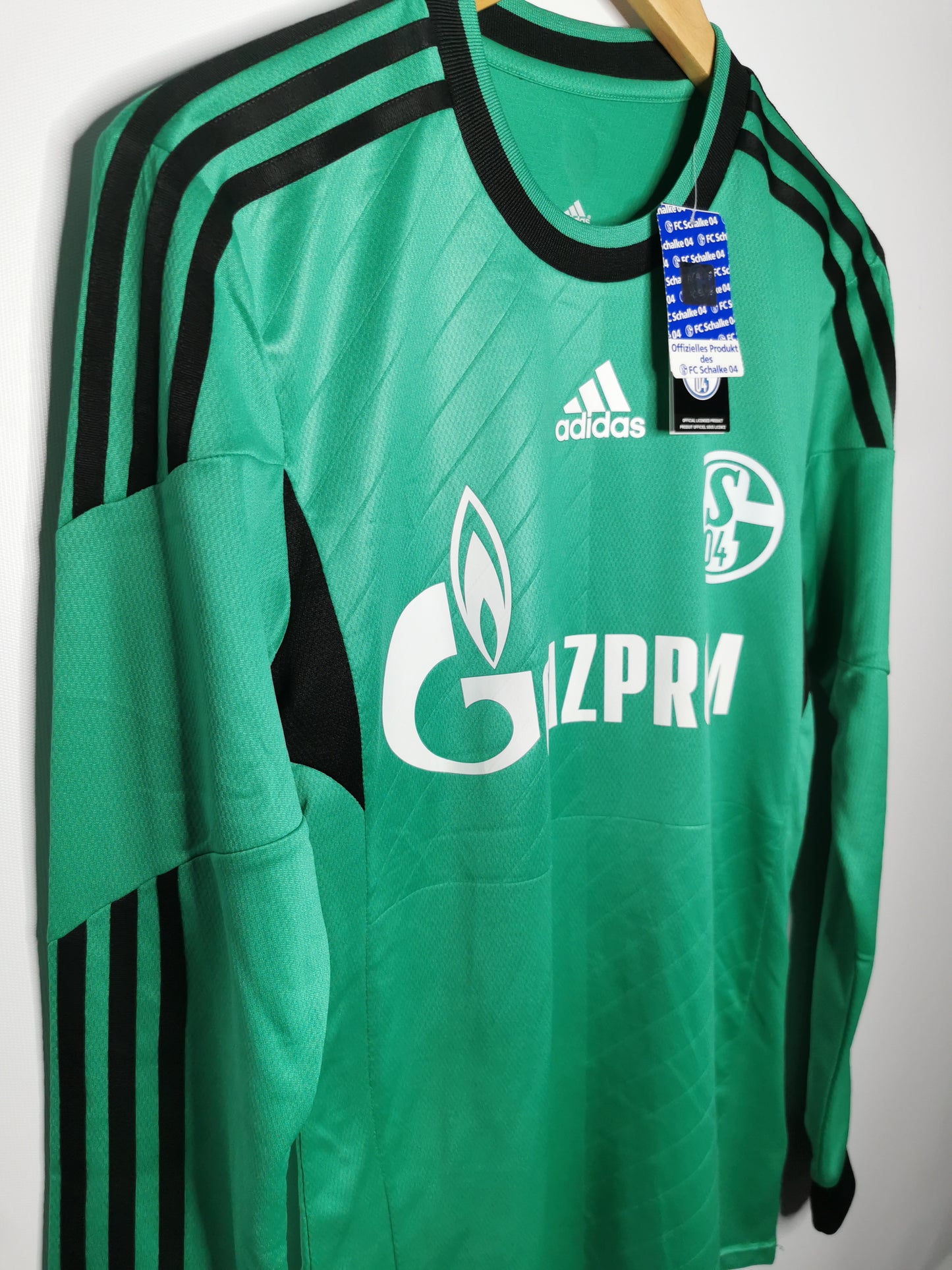 2013 Schalke Third Long Sleeve Kitroom Issue, Size 5 (Small-Medium), BNWT