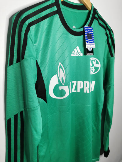 2013 Schalke Third Long Sleeve Kitroom Issue, Size 5 (Small-Medium), BNWT