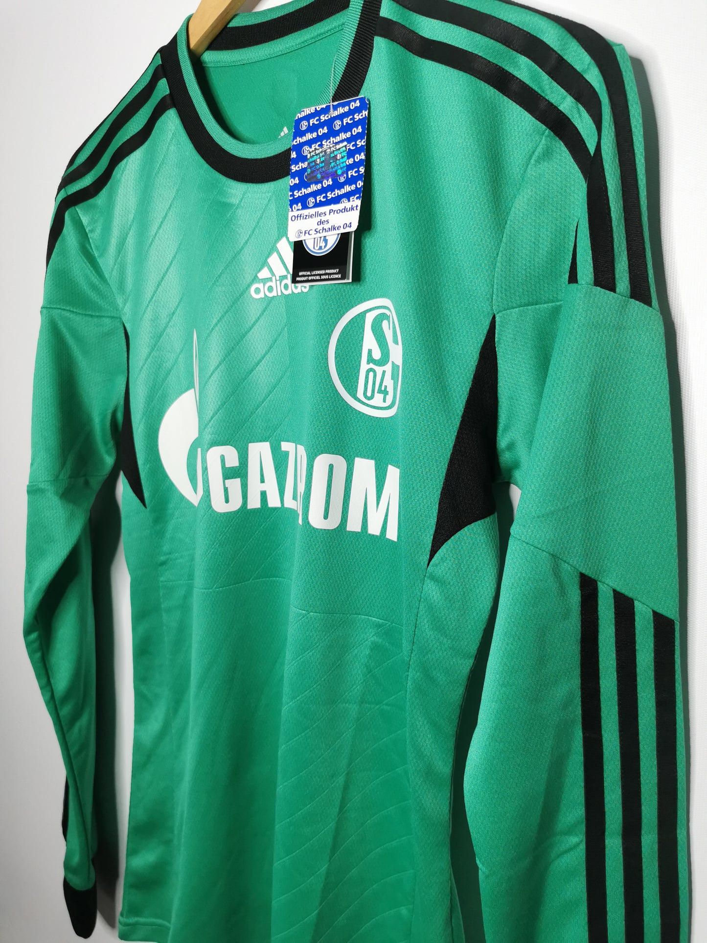 2013 Schalke Third Long Sleeve Kitroom Issue, Size 5 (Small-Medium), BNWT
