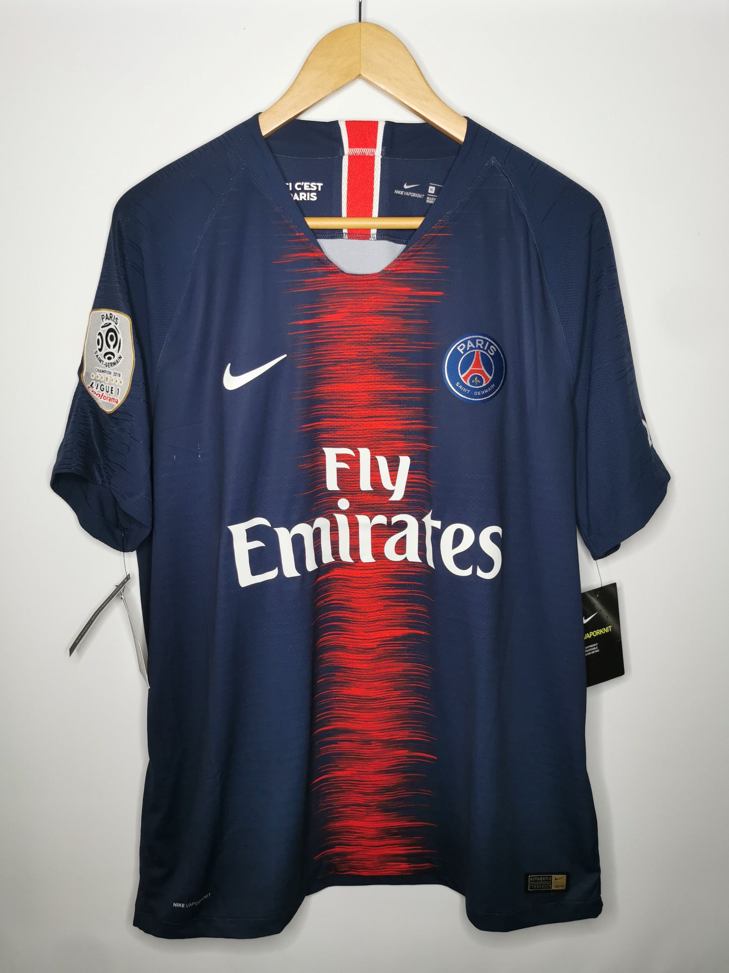 2018 PSG Home Player Spec, X Large, BNWT