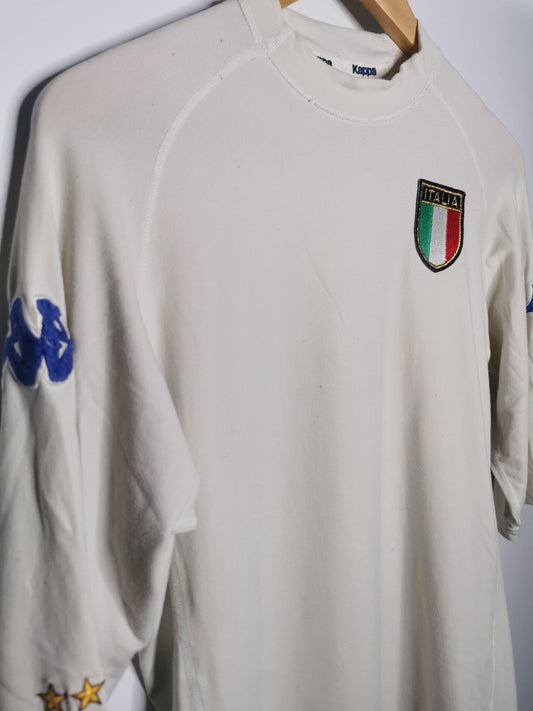 Authentic Italy 2000 Kappa Away Short Sleeve Player Spec Football Shirt (Image 2)