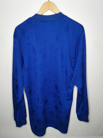 1993 Italy Training Tee Long Sleeve, X Large