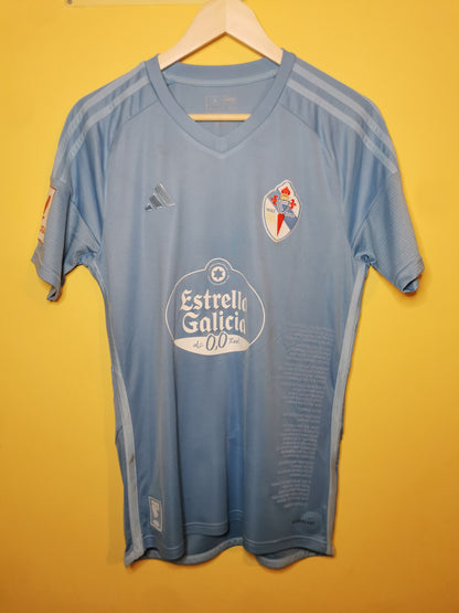 2023 Celta Vigo Home Fran Beltran matchworn & signed vs Valencia
