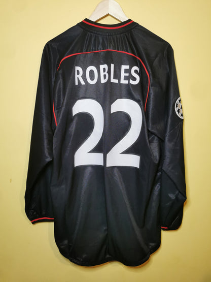 2001 Real Mallorca Away Long Sleeve Julien Robles UCL matchworn vs Arsenal