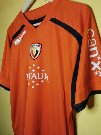 2007 Osasuna Away Walter Pandiani matchworn vs Barcelona