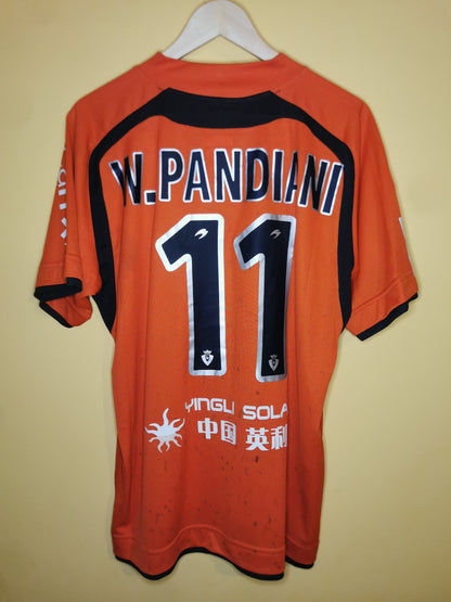 2007 Osasuna Away Walter Pandiani matchworn vs Barcelona