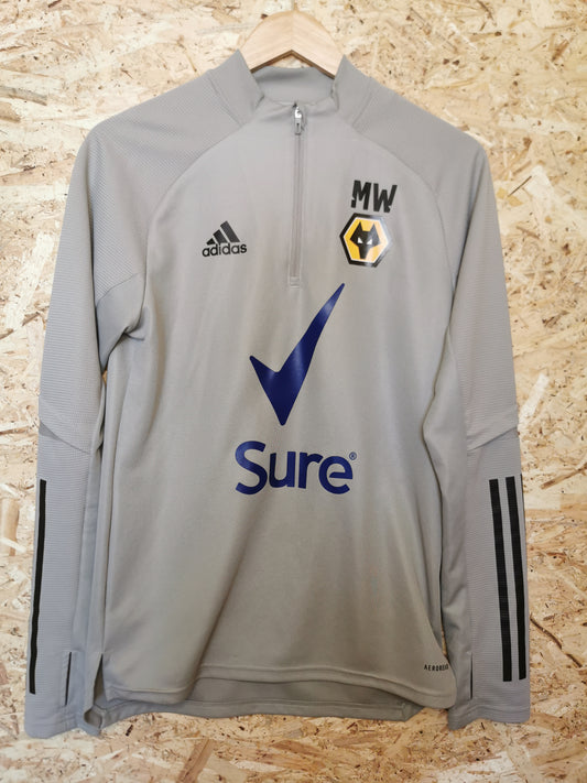 2019 Wolves Staff Issued Training Top 'MW', Small (fits Medium)