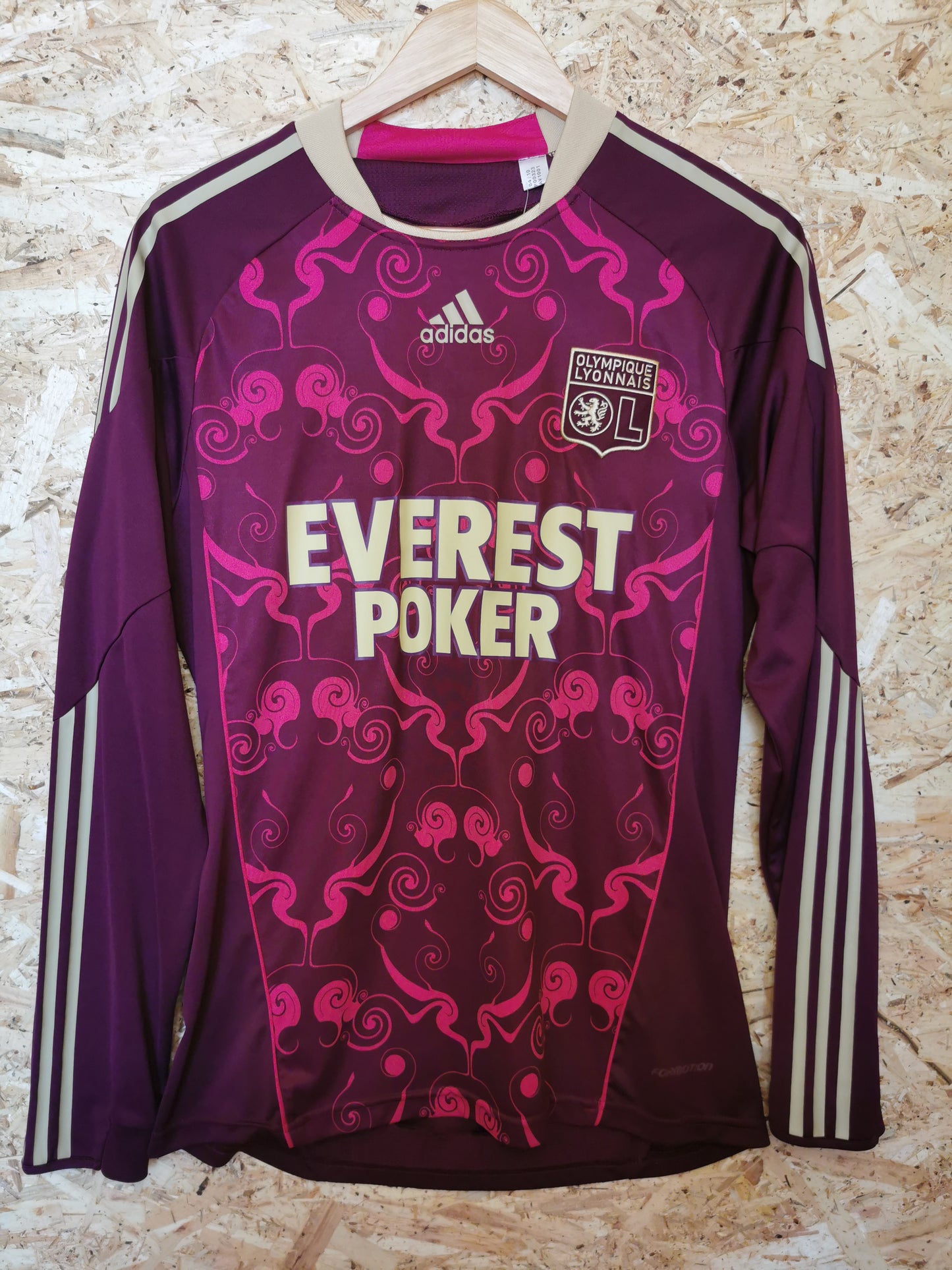 2010 Lyon Away Long Sleeve Player Spec 'Lisandro 9', Medium