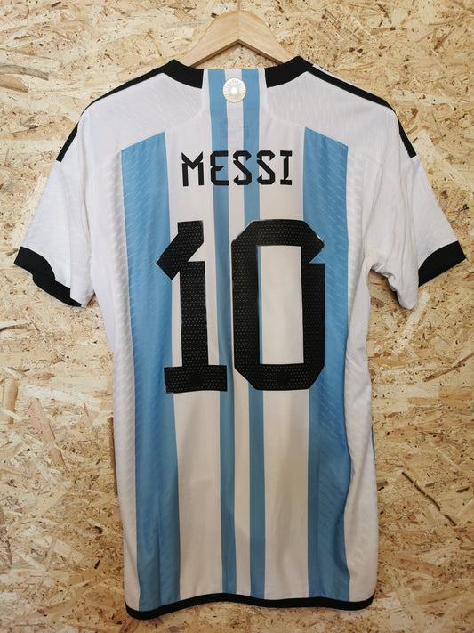 Authentic 2022 Argentina Home Player Spec 'Messi 10' (Image 2)