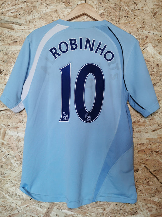 Authentic 2008 Man City Home 'Robinho 10' (Image 2)