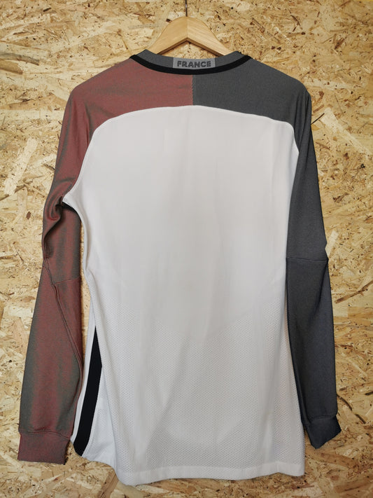 Authentic 2016 France Away Long Sleeve Kitroom Issue *banned shirt* (Image 2)
