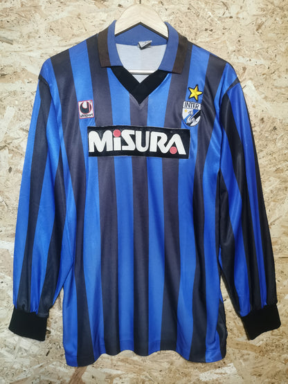 1988 Inter Milan Home Long Sleeve #6, Jaspo X Large (fits Large)