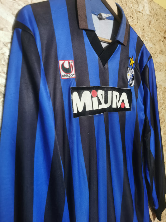 Authentic 1988 Inter Milan Home Long Sleeve #6 (Image 2)