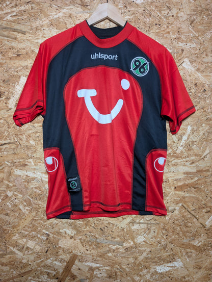 Authentic Nürnberg 2002 Uhlsport Red Home Football Shirt, Small (Image 1)
