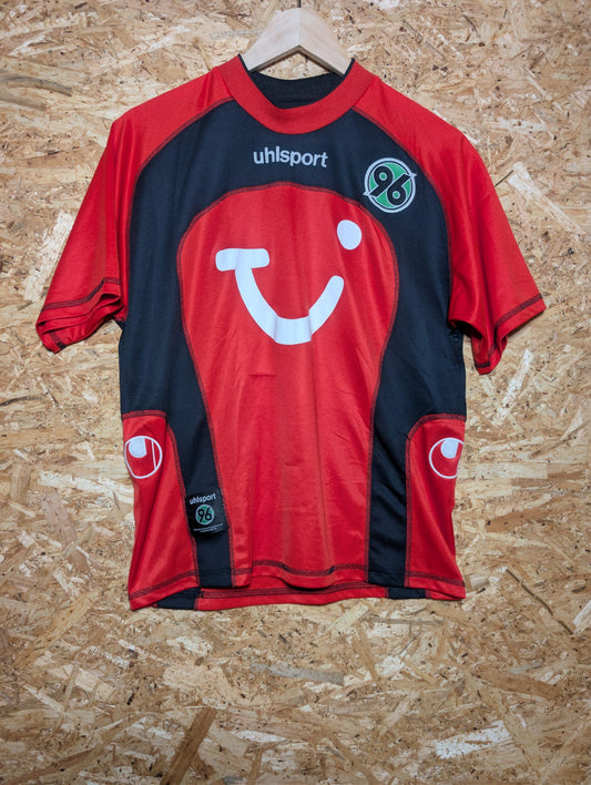Authentic Nürnberg 2002 Uhlsport Red Home Football Shirt, Small (Image 1)