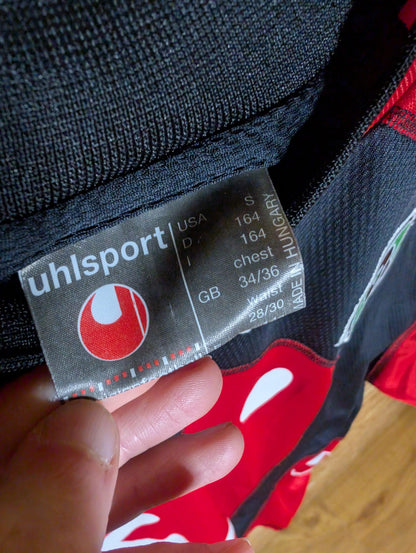 Authentic Nürnberg 2002 Uhlsport Red Home Football Shirt, Small (Image 3)