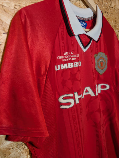 1999 Man United European Home (2 Star), Large (fits Medium)
