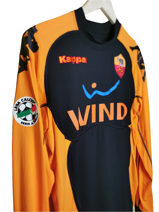 Authentic 2010 Roma Third Long Sleeve 'Adriano 8' (Rear View)