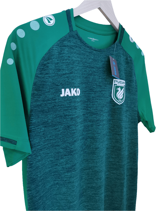 Authentic Rubin Kazan 2019 Joma Away Short Sleeve Football Shirt 'Kvaratskhelia 21' (Rear View)