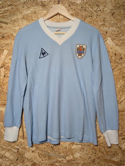 1986 Uruguay Home Long Sleeve, Medium (fits Small)