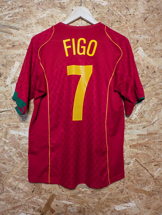 Authentic 2004 Portugal Home 'Figo 7' (Image 2)