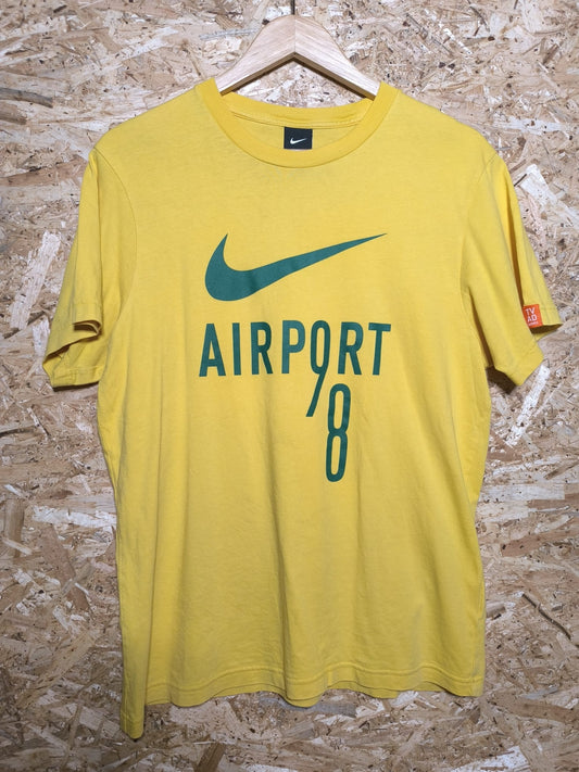 1998 Brazil Tee Nike Airport Ad, Large