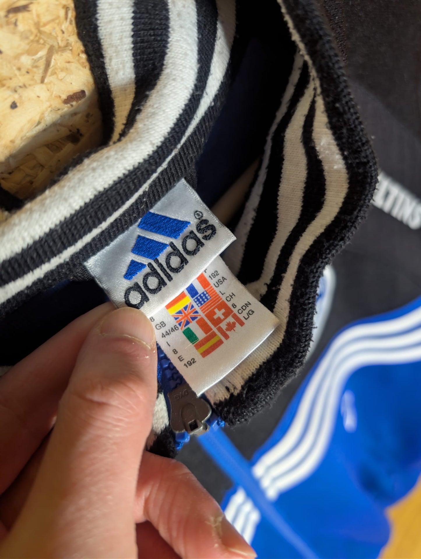 1998 Schalke Player Issue Training Top #2, X Large (fits Large)