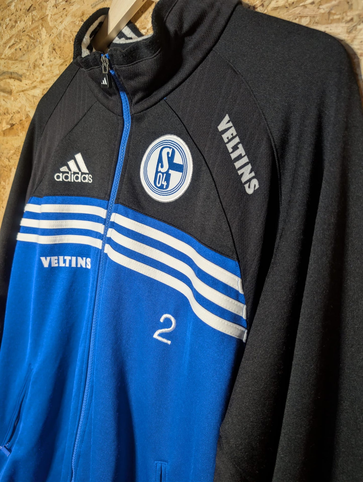1998 Schalke Player Issue Training Top #2, X Large (fits Large)