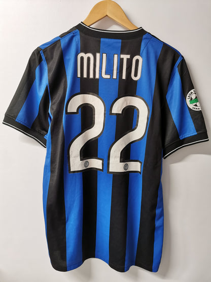 2009 Inter Milan Home 'Milito 22', Medium